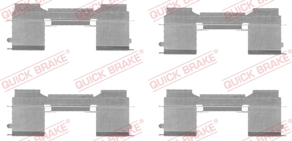 Accessory Kit, disc brake pad
